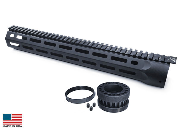 KE Arms - .308 7 Sided M-Lok Rail System 15