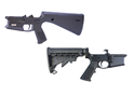 Combo: Mil Spec Complete Black KP-15 Polymer Receiver & Blem Complete KE-15 Receiver 