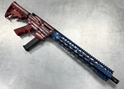 KE-9 Pistol Caliber Carbine in American Flag Cerakote 